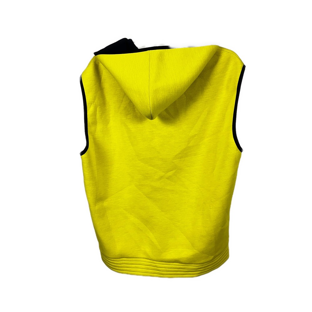 Greyson NWT Men's Pontiac Vest Radium Yellow Navy Trim Golf Full Zip- Large - Picture 2 of 9